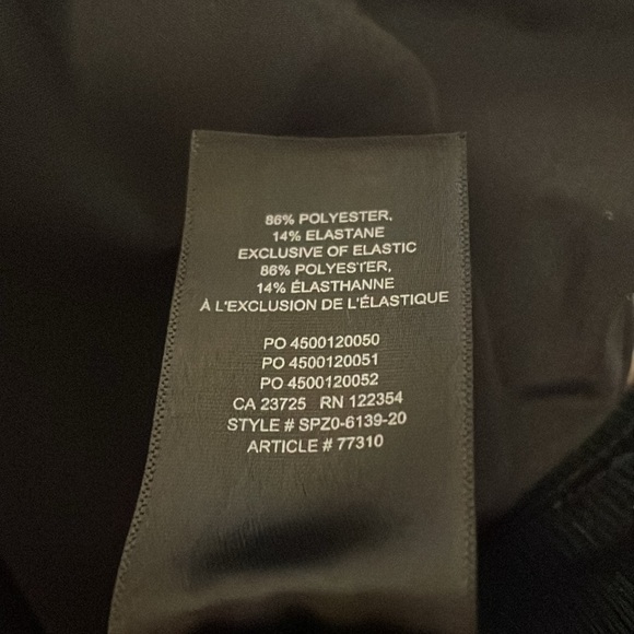 Babaton Arrow Black Pull On High Waisted Joggers - Picture 9 of 10